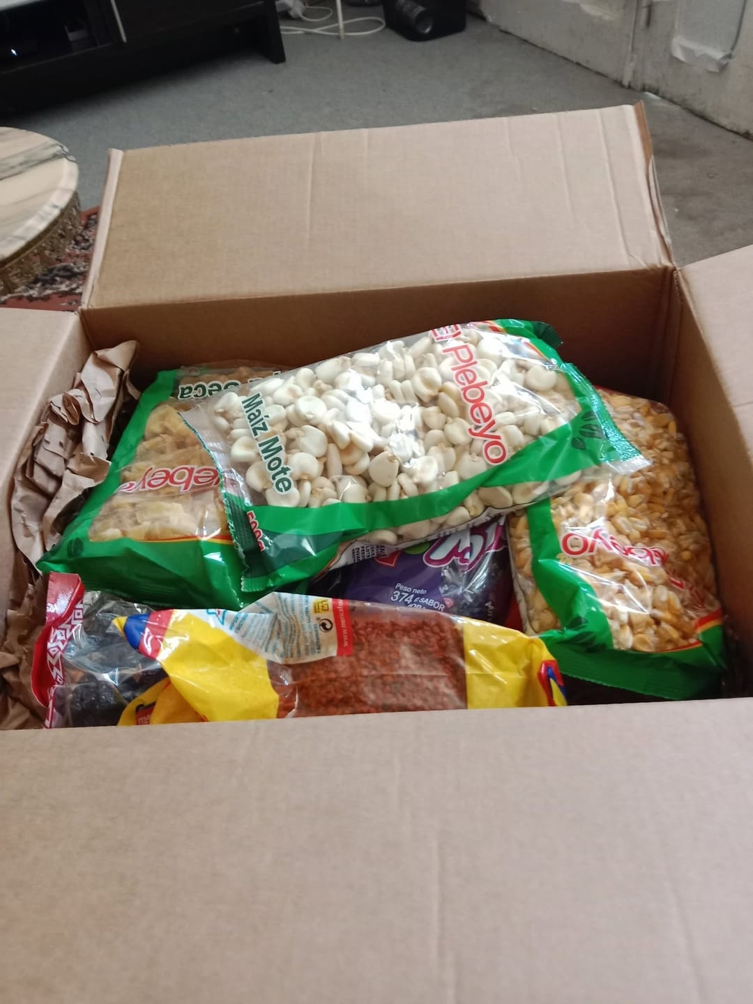 Customer photo review of Maíz Mote El Plebeyo 500 g