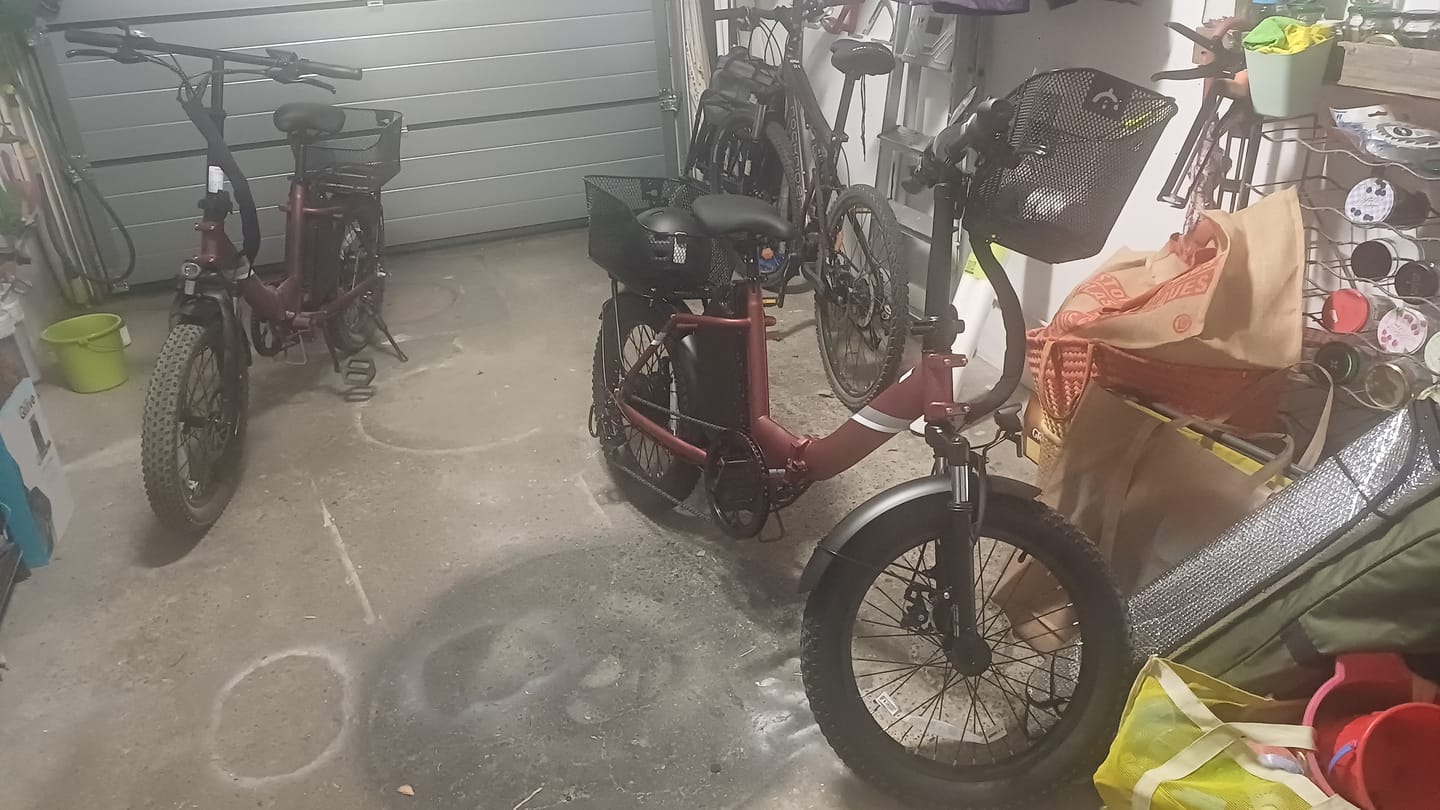 Customer photo review of Touroll S3/S3 Pro Folding Fat Tire Electric Bike