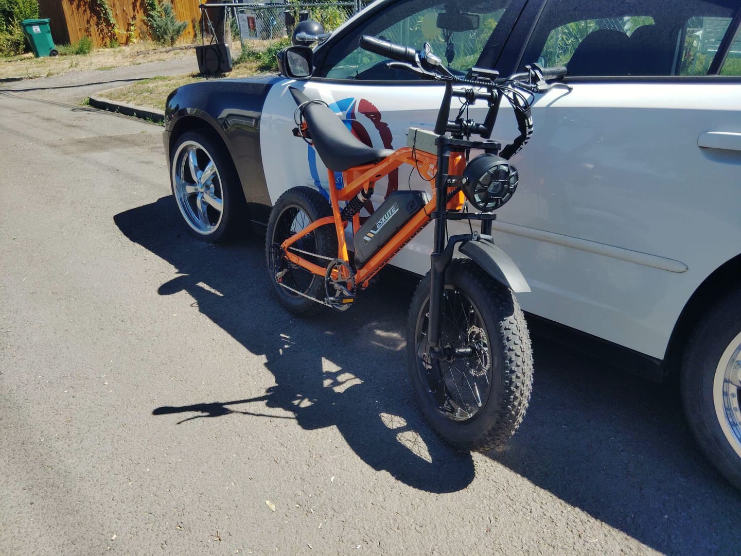 Customer photo review of Eskute® V200 20*4.0" Dirt Electric Bike for Kids&Teens