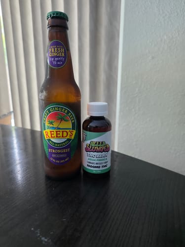 Customer photo review of THC Syrup - Agua Fresca de Fresa