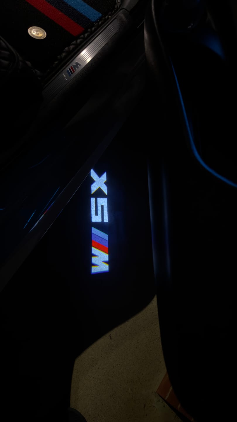 Customer photo review of BMW LED Car Door Welcome Logo Shadow Lights | E/F Chassis