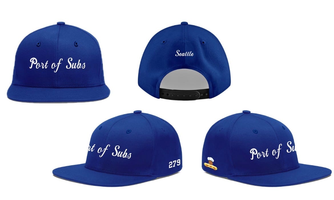Customer photo review of Custom Royal 3D Puff Embroidery Flat Embroidery Casual Sport Baseball Cap