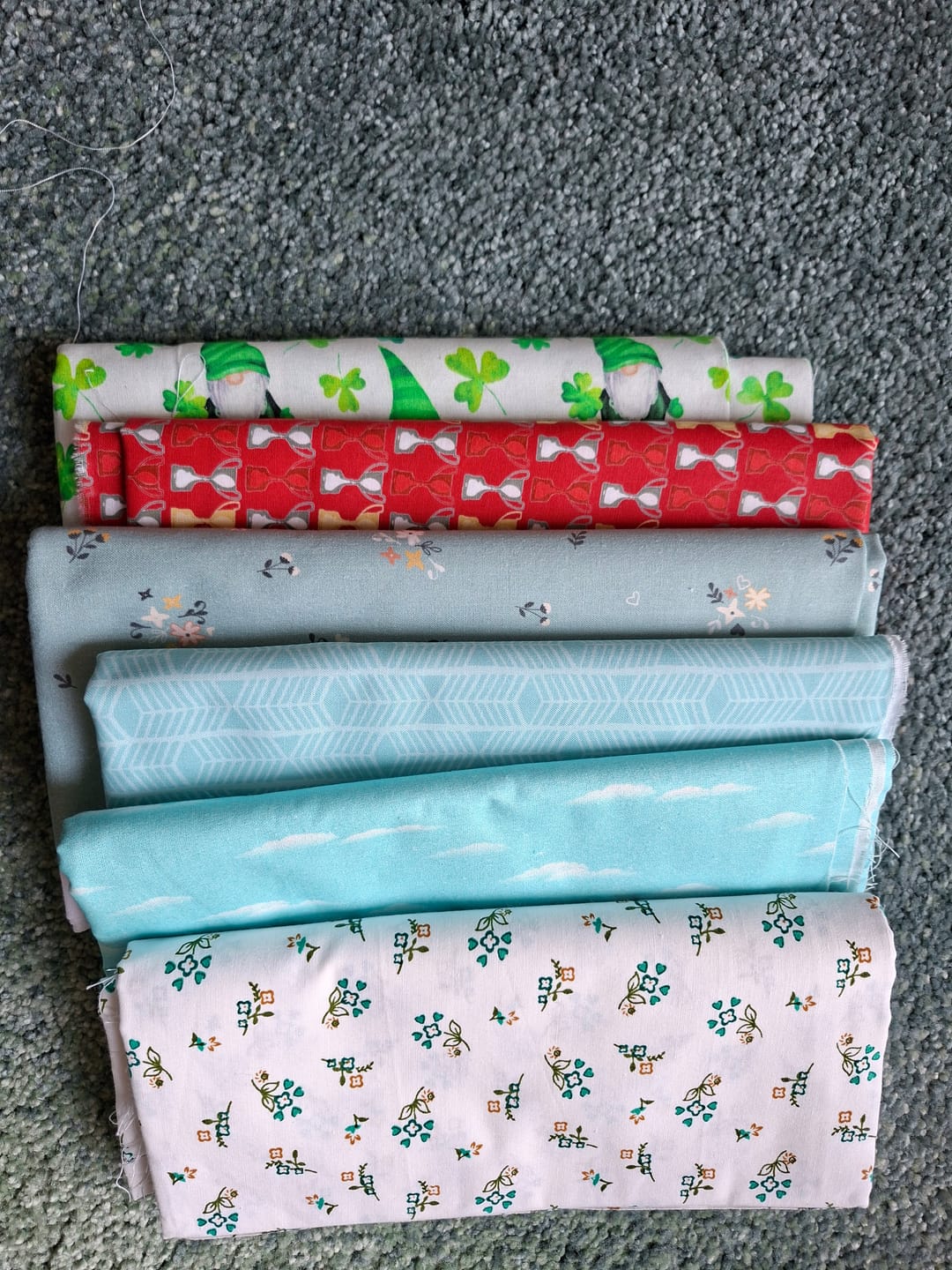 Customer photo review of Cotton Mystery Remnant Bundle