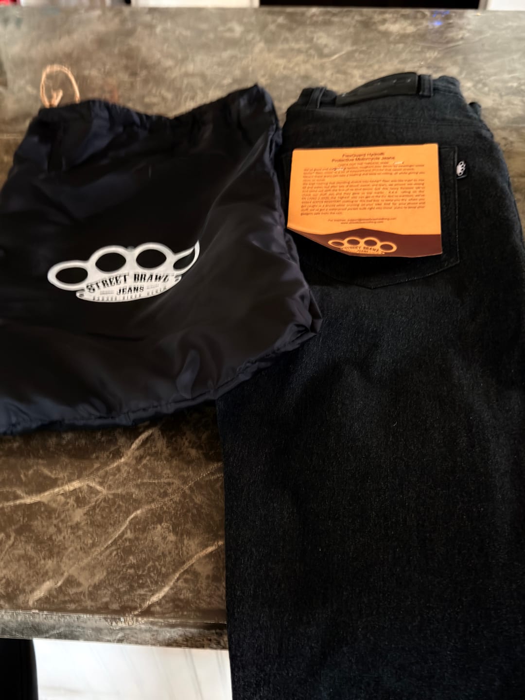 Customer photo review of FlexGuard Hydro® Protective Motorcycle Jeans