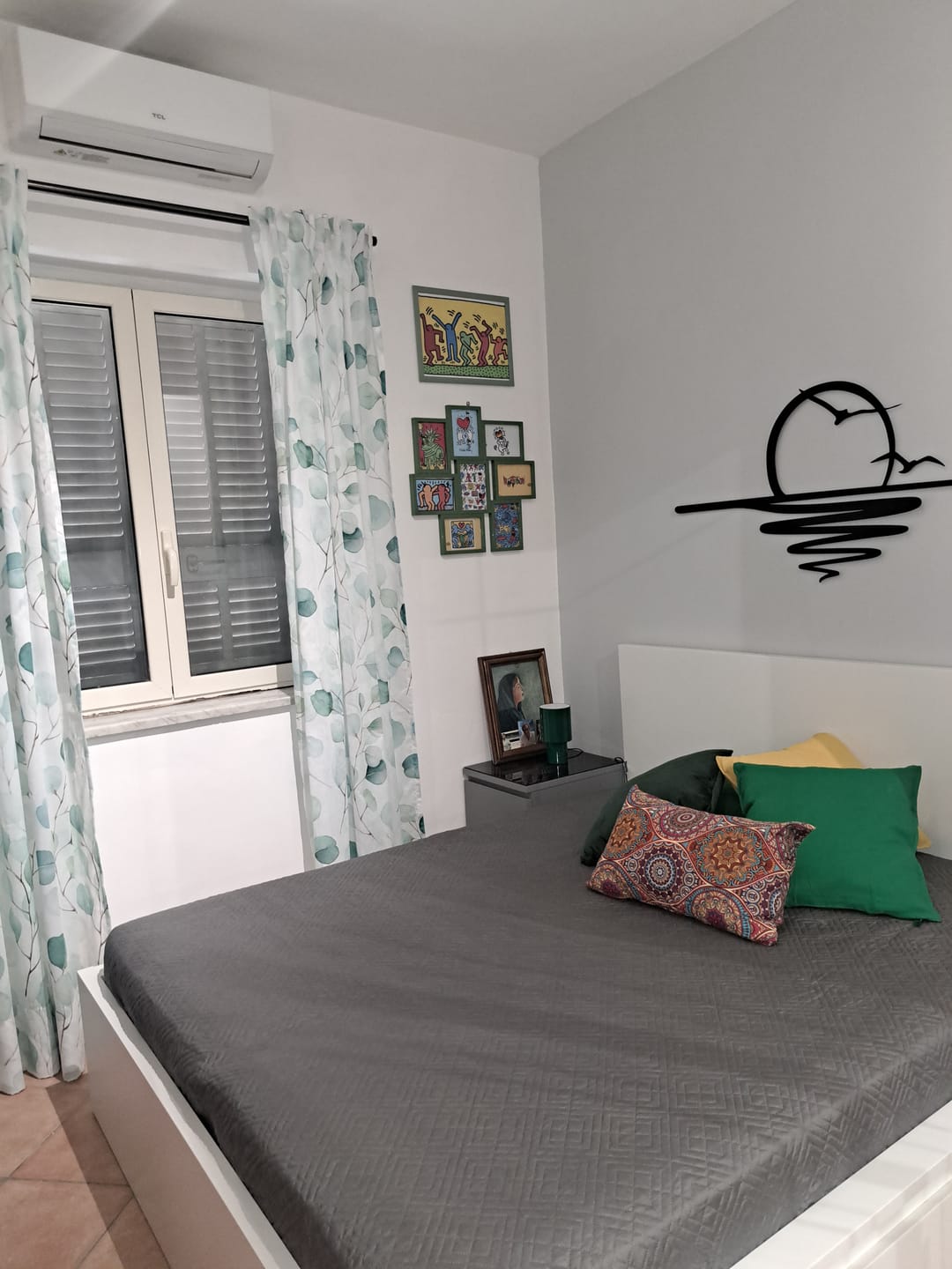 Customer photo review of Décoration murale en métal - Coucher du soleil (SUN.04)