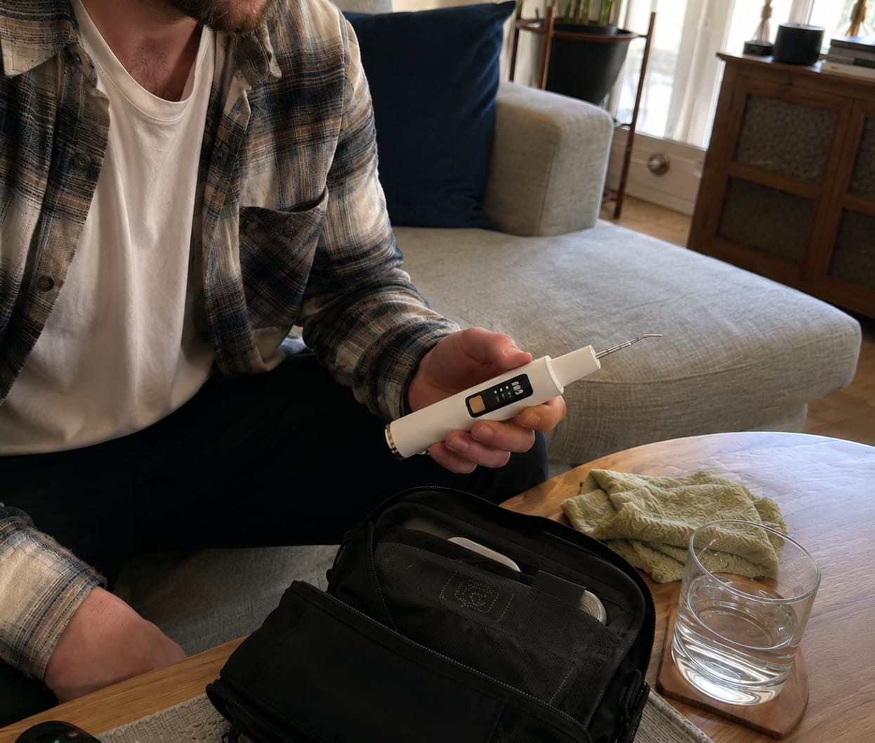 Customer photo review of Pro Ultrasonic Plaque Remover