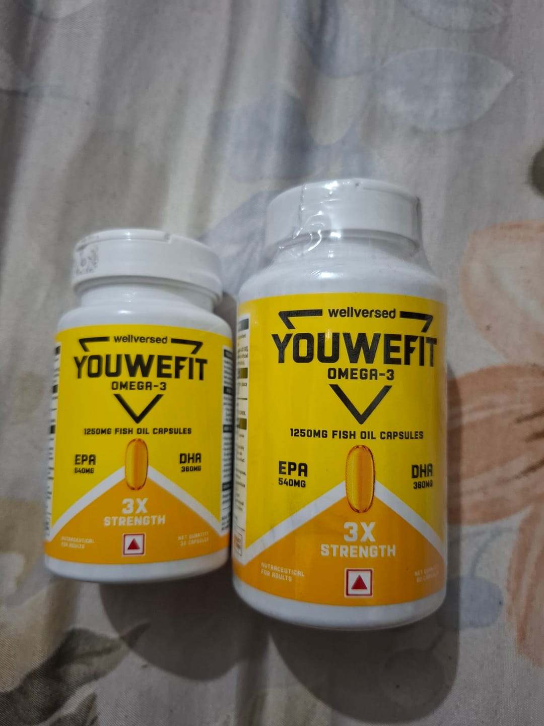 Customer photo review of YouWeFit Omega-3 Fish Oil (90 Capsules), 1250mg