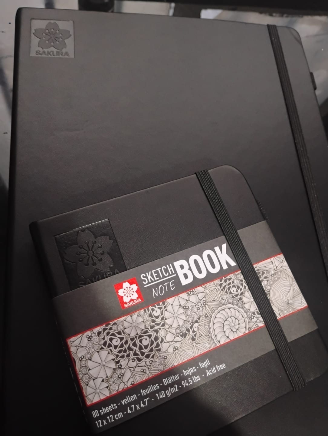 Customer photo review of Sakura Sketch Note Book - Sketchbook Papel Blanco/Crema 80 Hojas, 140 g/m2