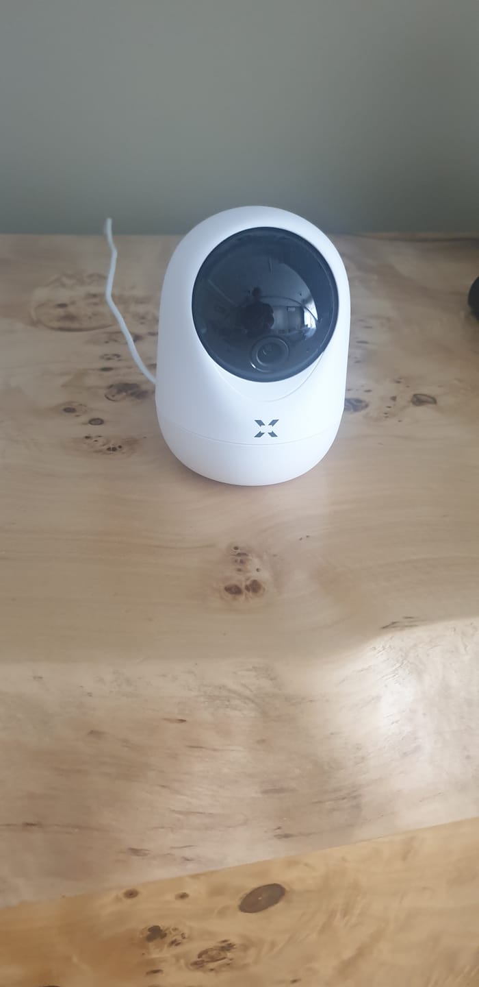 Customer photo review of Ev Kamerası | 2K 3MP, WiFi, Mobil Kontrol, Sesli, 360° Ptz, Hareket Takip, İç Mekan Kamera (X7205)
