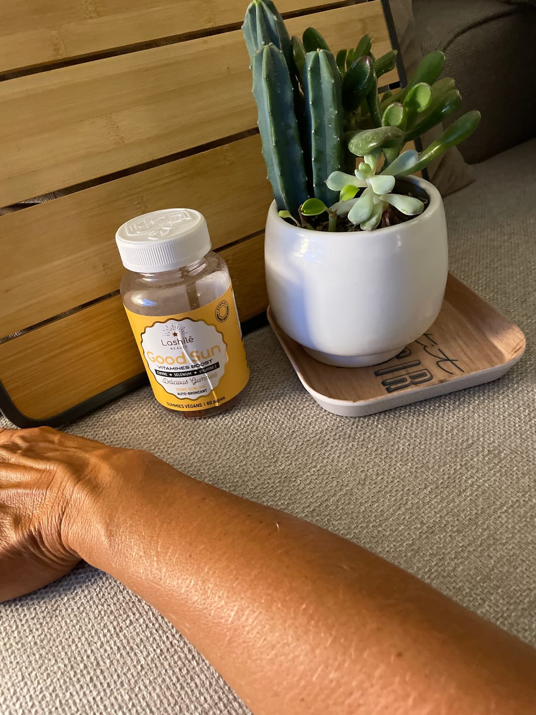 Customer photo review of Good Sun Auto-bronzant - 3 mois