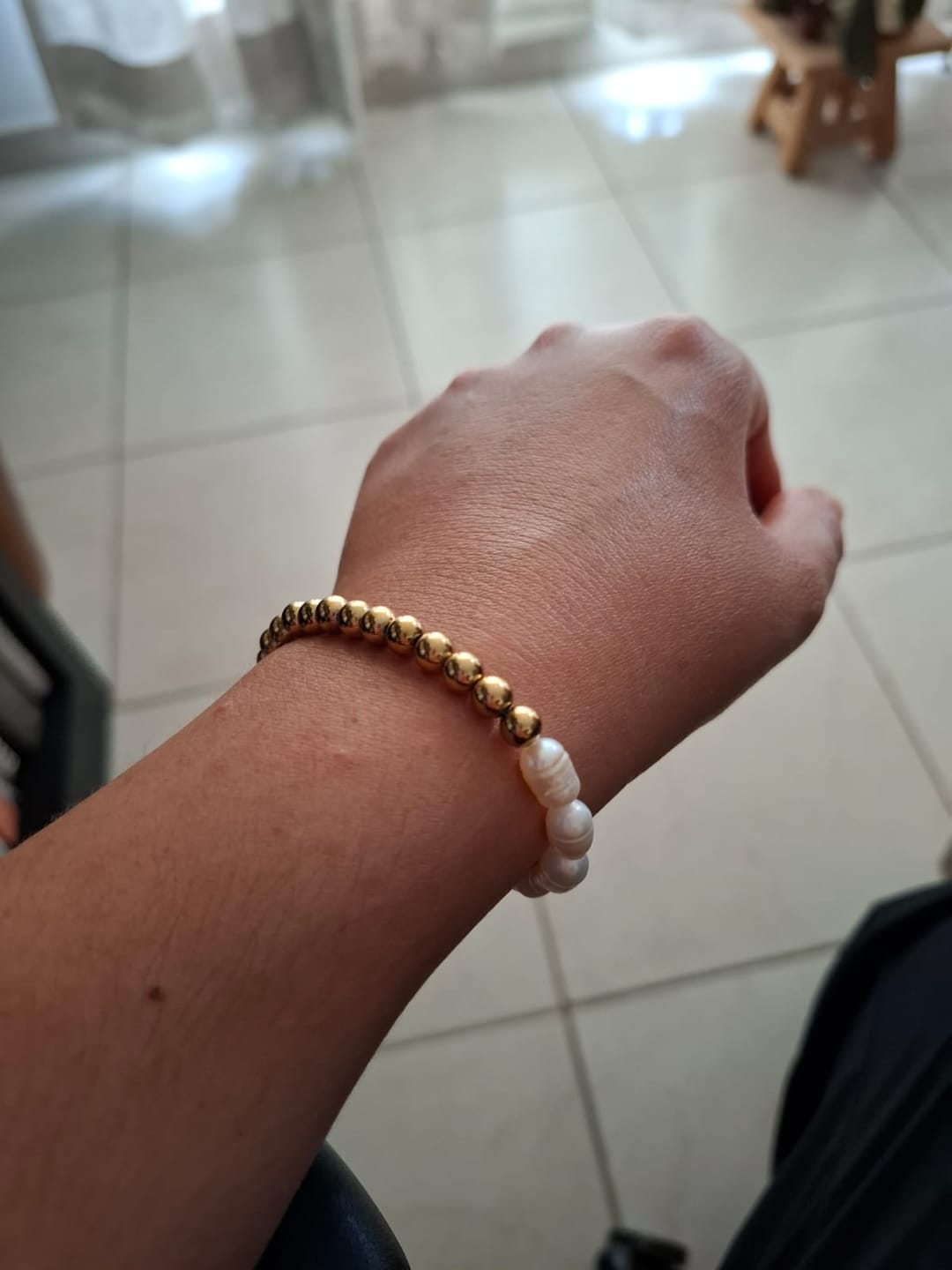 Customer photo review of Pulsera Clementine