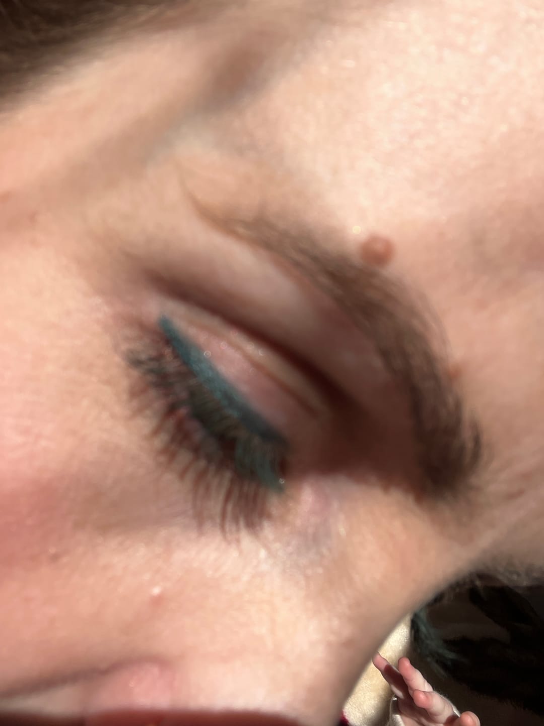 Customer photo review of Máscara Para Cílios Big No Panda Olive Green - Vizzela - Verde