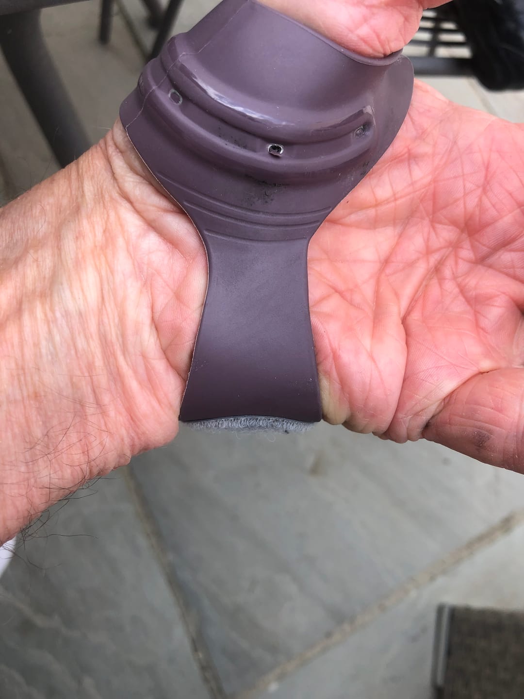 Customer photo review of Push Ortho CMC Thumb Brace – Osteoarthritis Support Splint for Thumb Joint Stabilisation