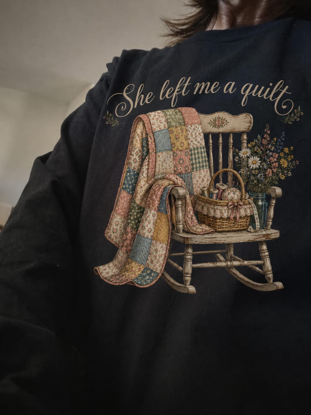Customer photo review of May The 1/4 Be With You T-shirt