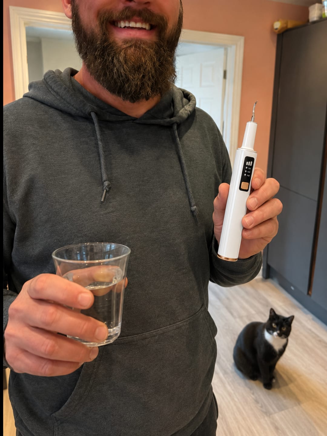 Customer photo review of Pro Ultrasonic Plaque Remover