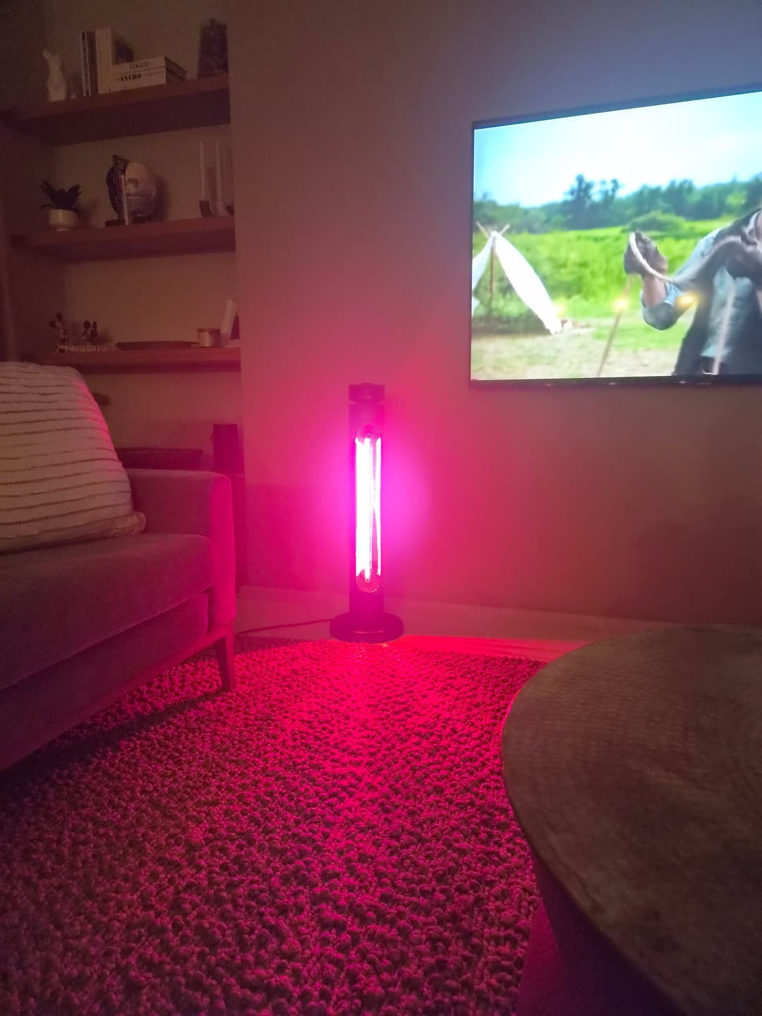 Customer photo review of Indoor & Outdoor Infrared Heater