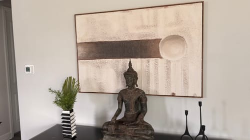 Customer review photo for Wabi Sabi Wall Art #TX600