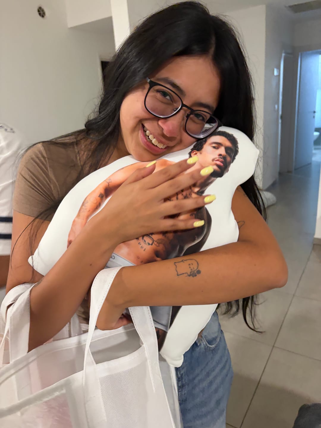 Customer photo review of כריות פרצוף צורנית פריסטייל - BODY