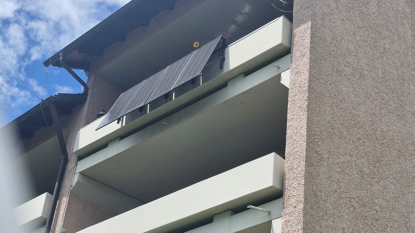 Customer photo review of Ray Balkonkraftwerk 200W~1200W