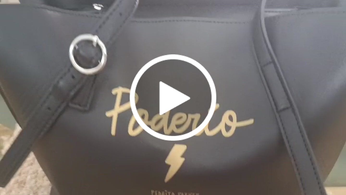 Customer video review of Bolso con Neceser Poderío
