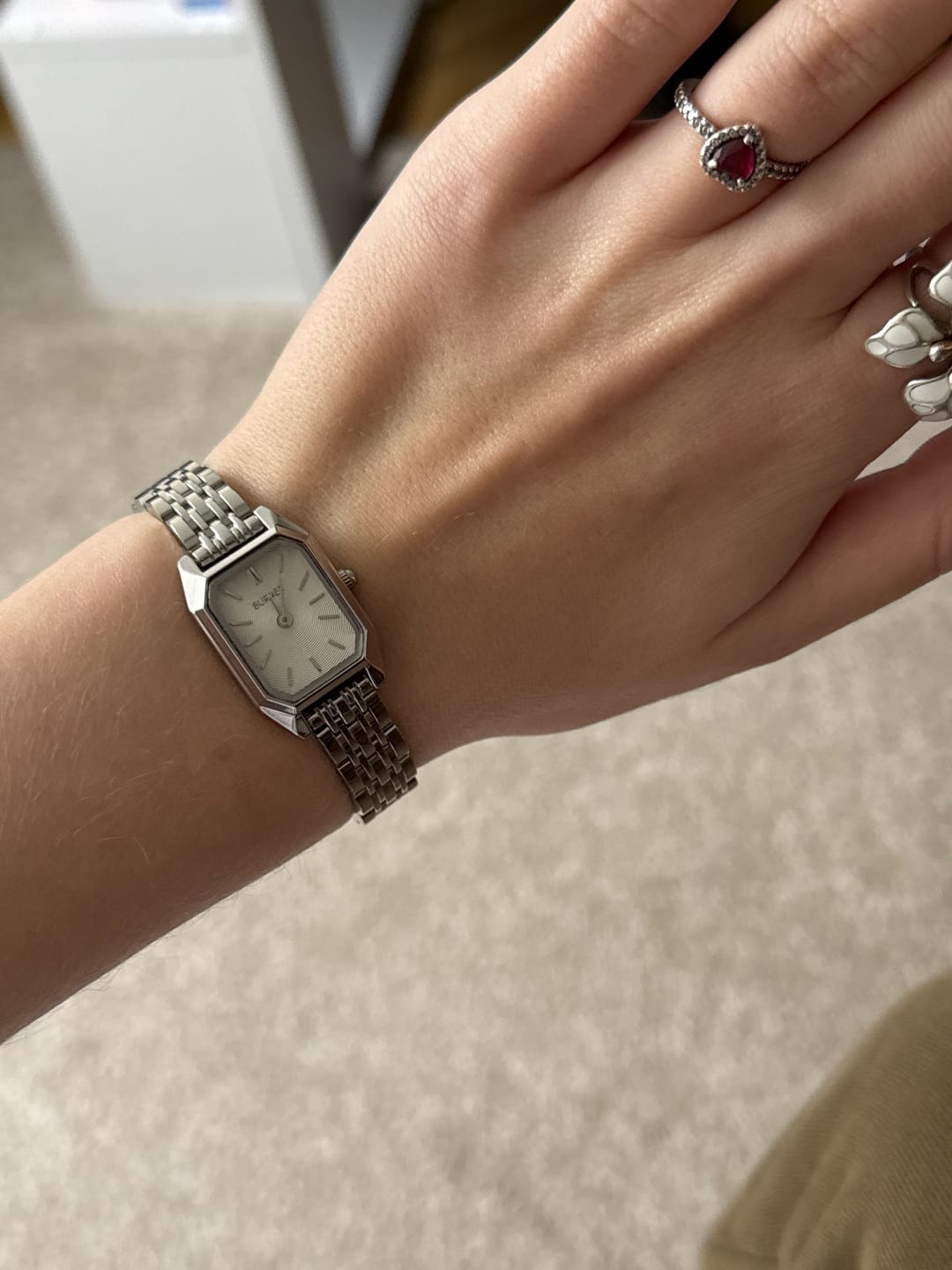 Customer photo review of Isabell Petite Silver