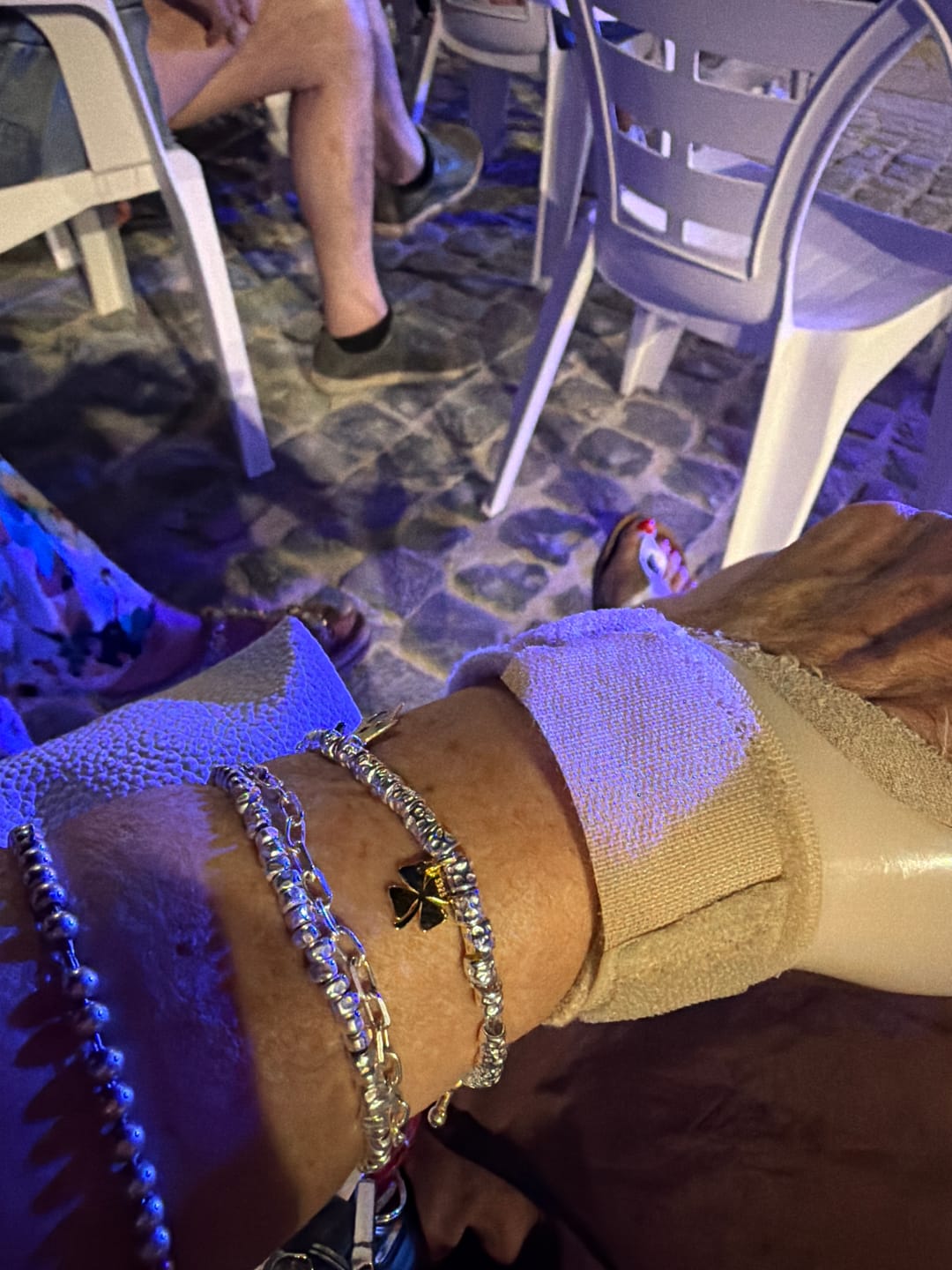 Customer photo review of CREA IL TUO BRACCIALE GRANELLI MAXI - charms oro
