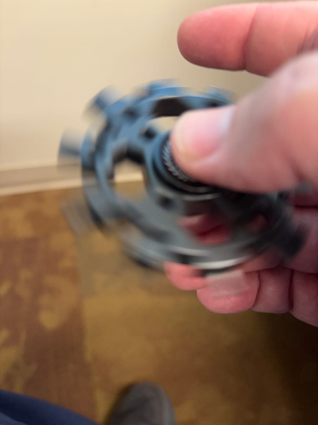 Customer photo review of Black Multi Tool Fidget Spinner