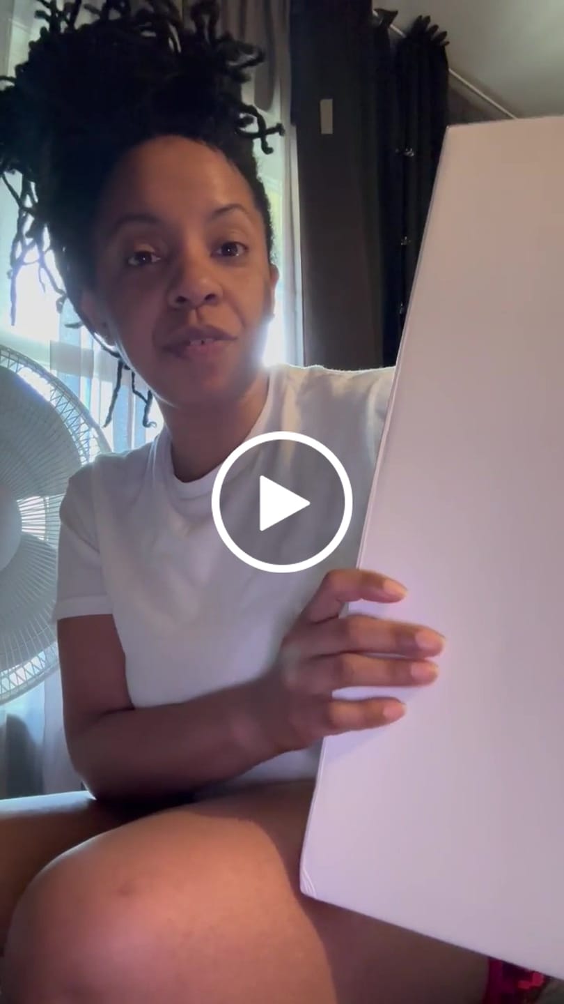 Customer video review of Wildflower Bouquet Paint By Numbers Kit