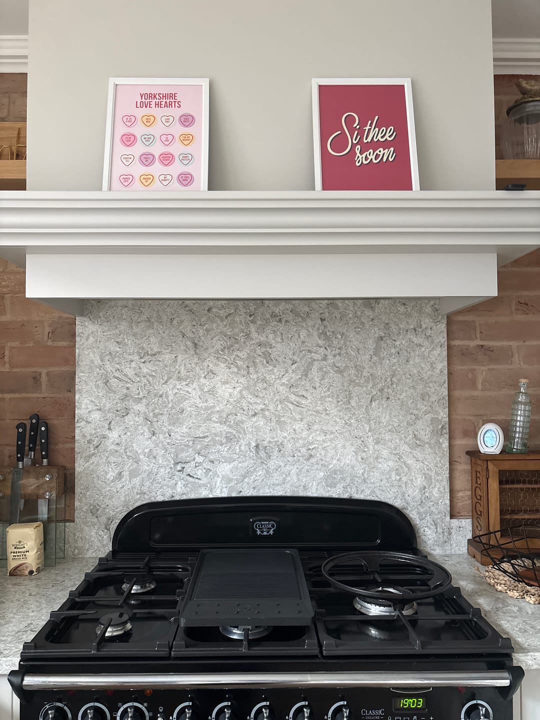 Customer photo review of Si Thee Soon - A4 Print