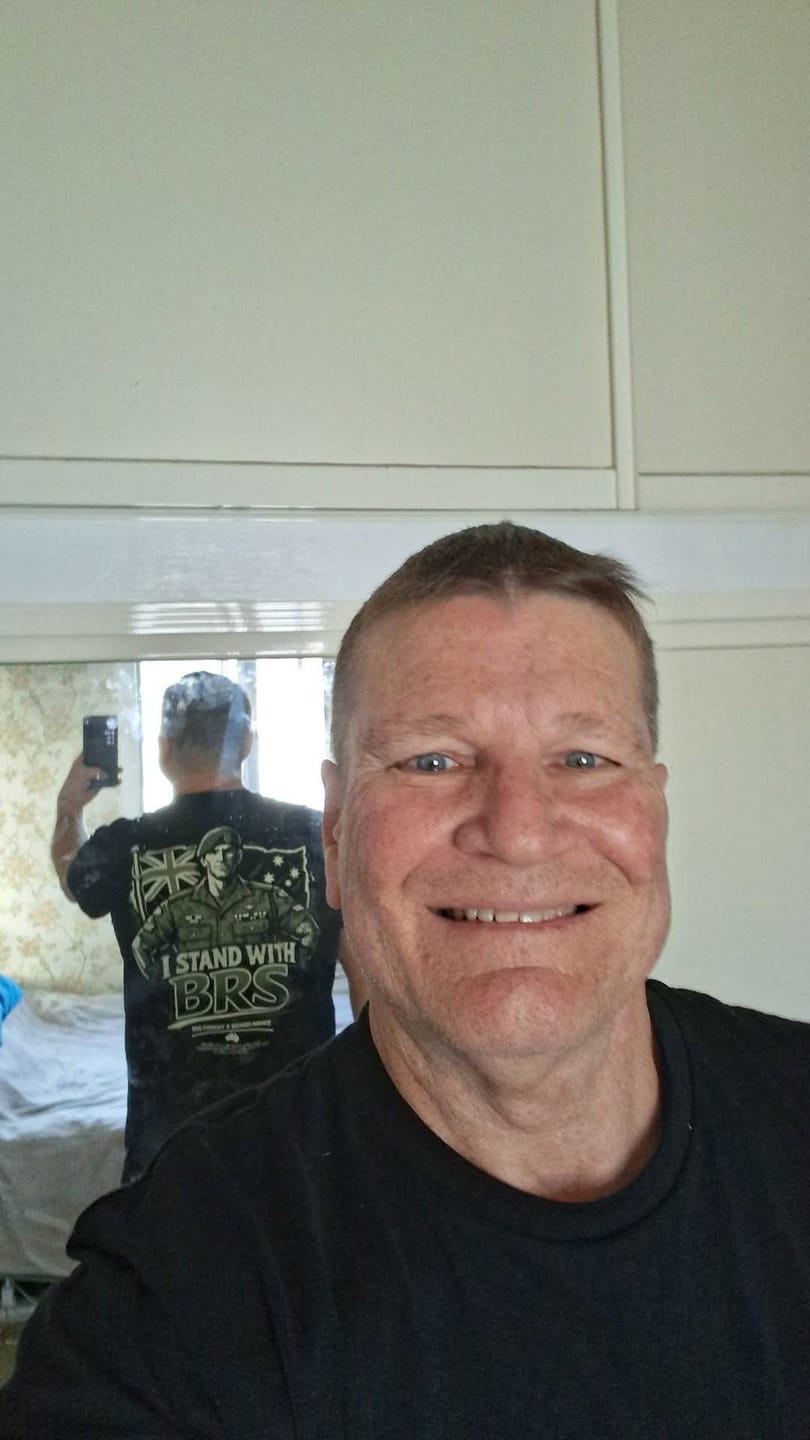 Customer photo review of Big Chocky | Stand With BRS Tank