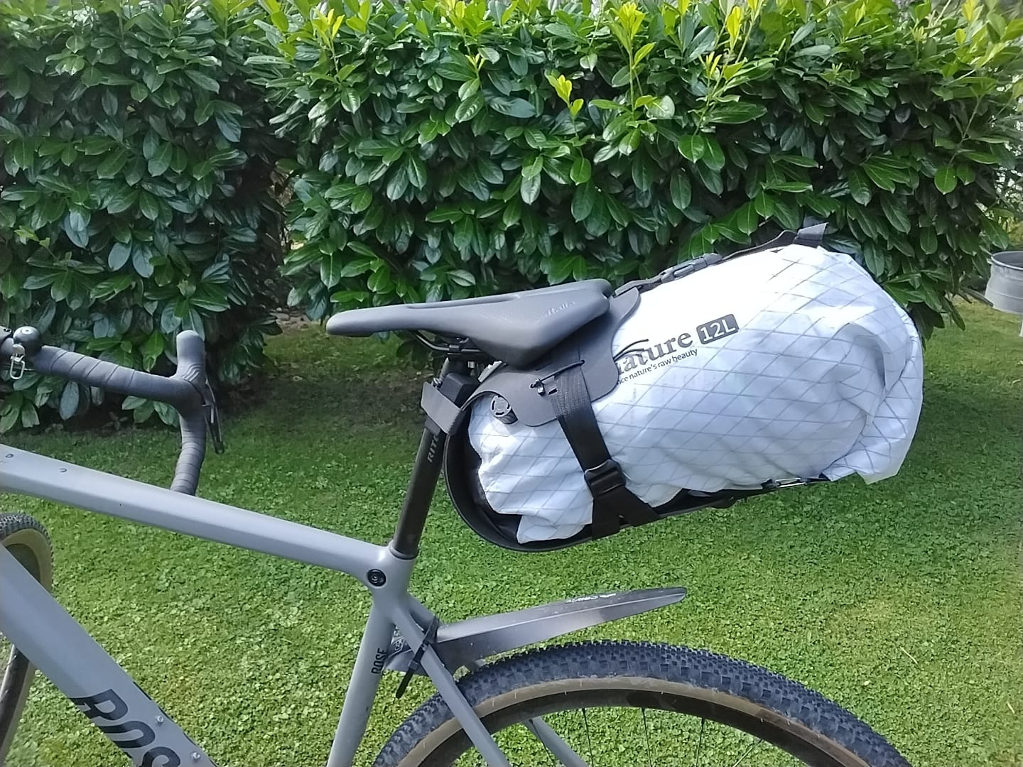 Customer photo review of Bikepacking Heck Gepäckträger