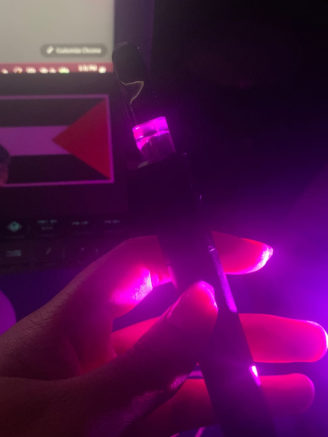 Customer photo review of 1 Gram THCA Full Spectrum Vape Cartridge | Berry Gelato - Hybrid