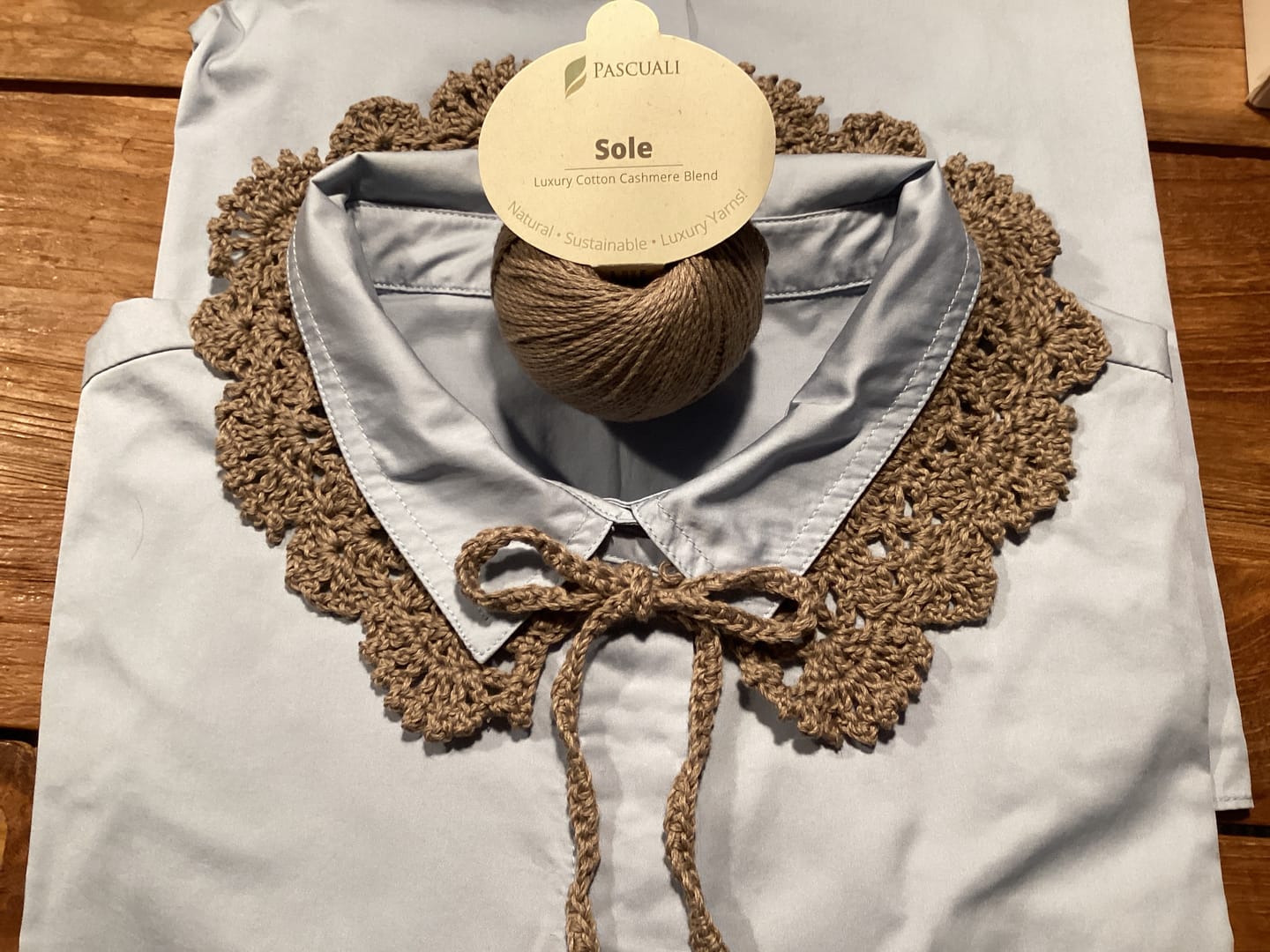 Customer photo review of Häkelanleitung - Camille Collar