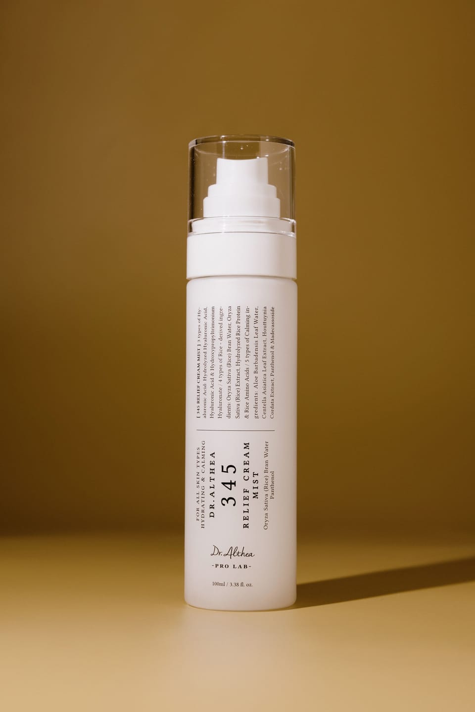 Customer photo review of Nomierinošs un atjaunojošs krēma mists Dr. Althea 345 Relief Cream Mist