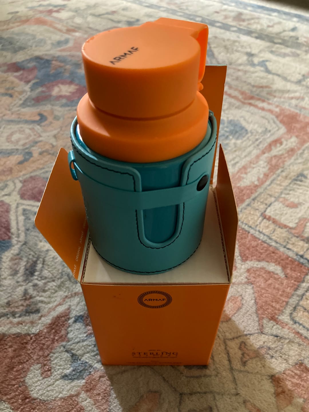 Customer photo review of Armaf Odyssey Mandarin Sky Limited Edition Eau de Parfum Spray for Men