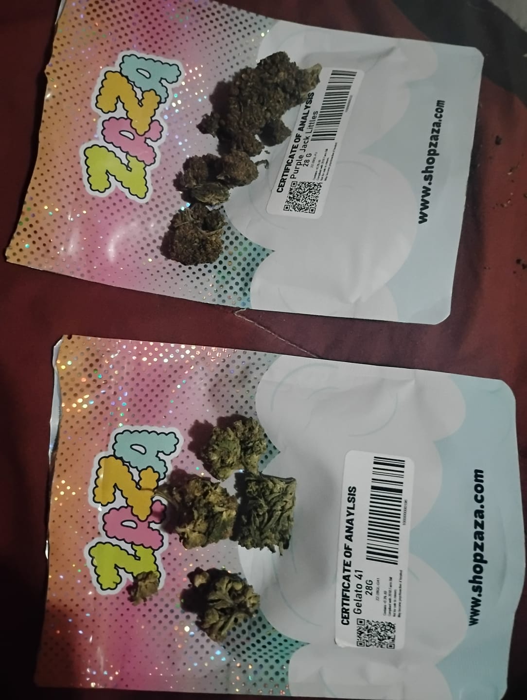Customer photo review of Purple Jack - 28 Grams Littles - Hybrid
