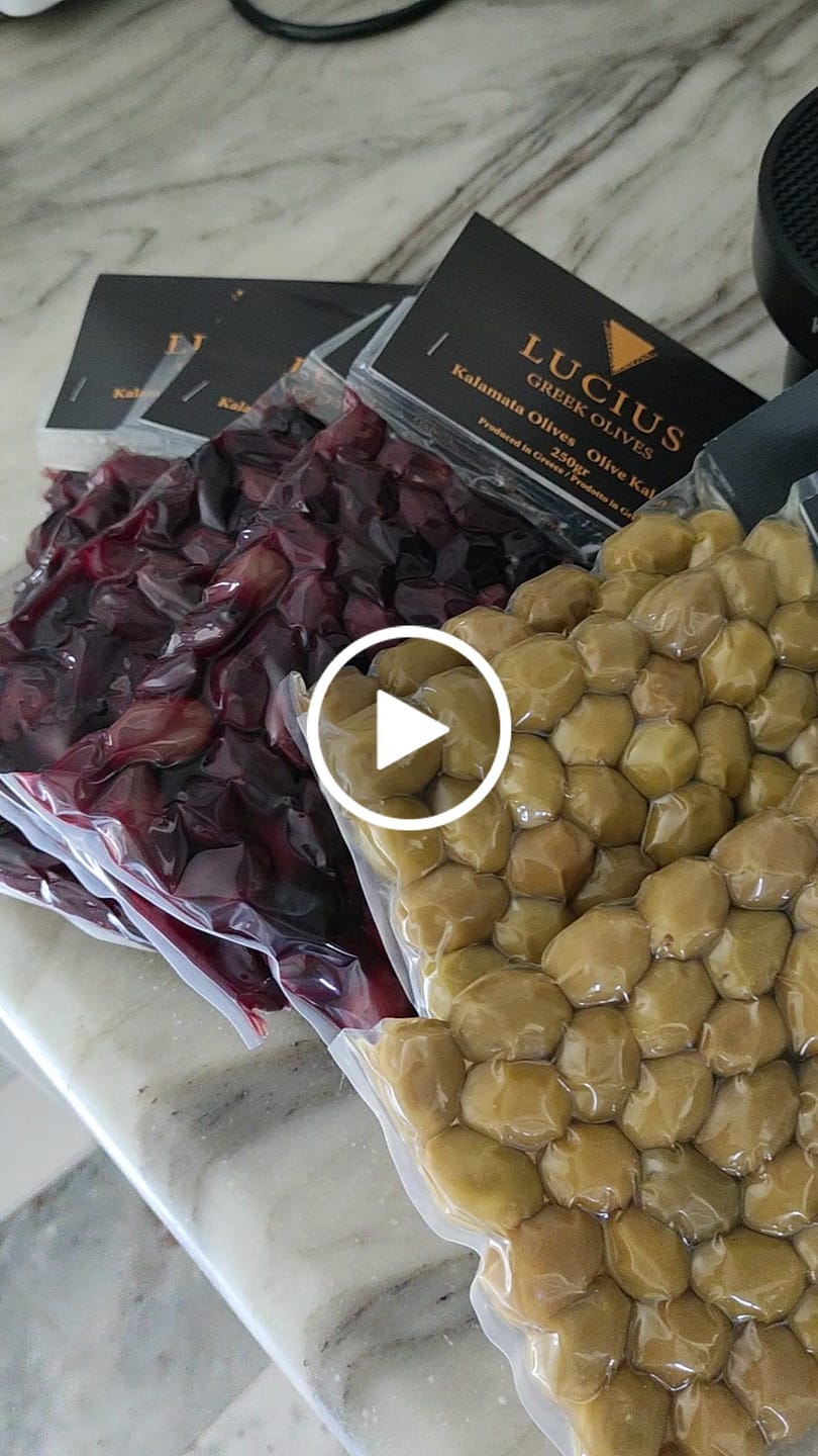 Customer video review of Whole Natural Kalamata Olives – Kalamon Variety from Peloponnese | 6x250g Value Pack (Vacuum Sealed)