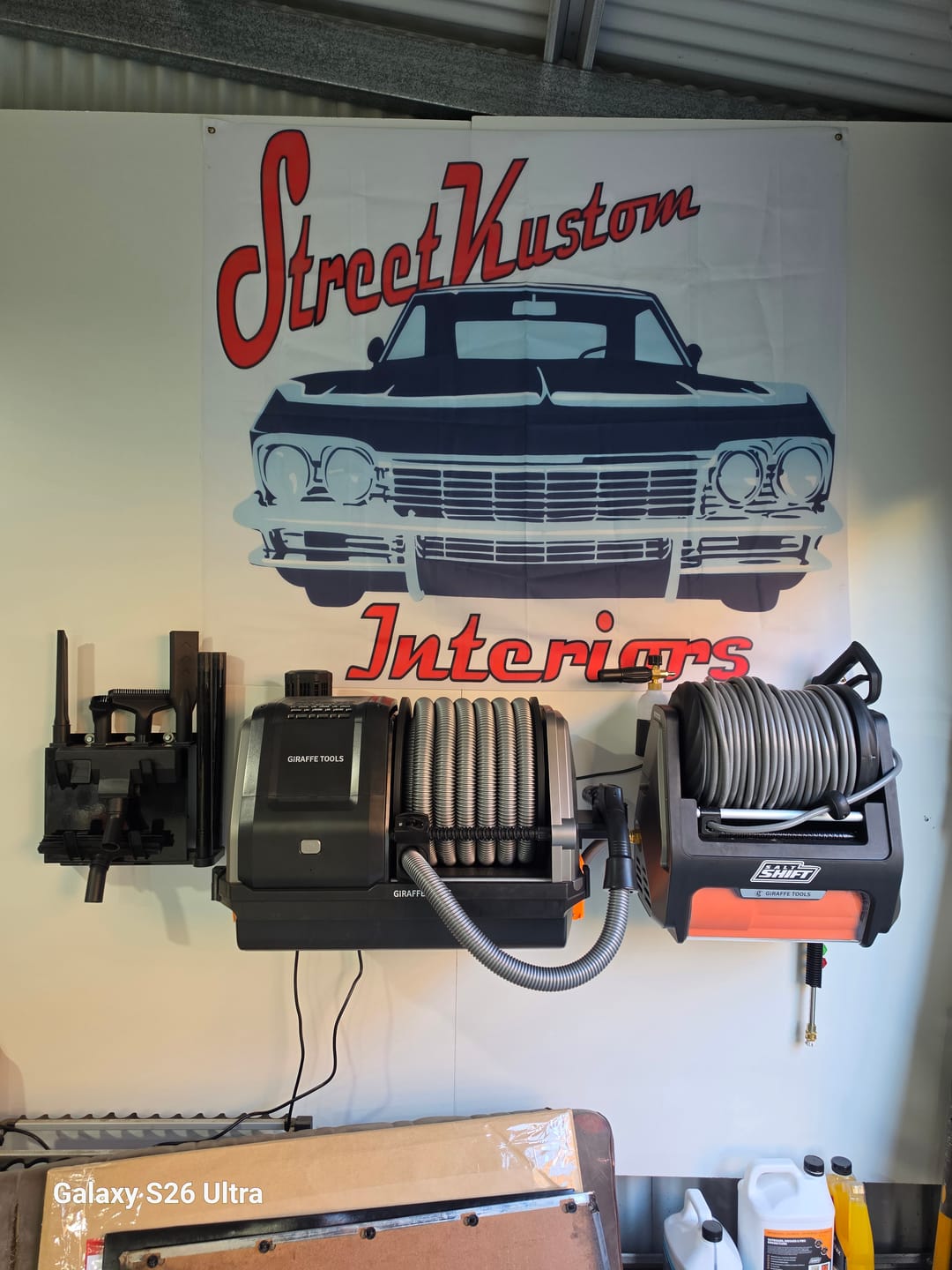 Customer photo review of Grandstorm Retractable Vacuum Cleaner