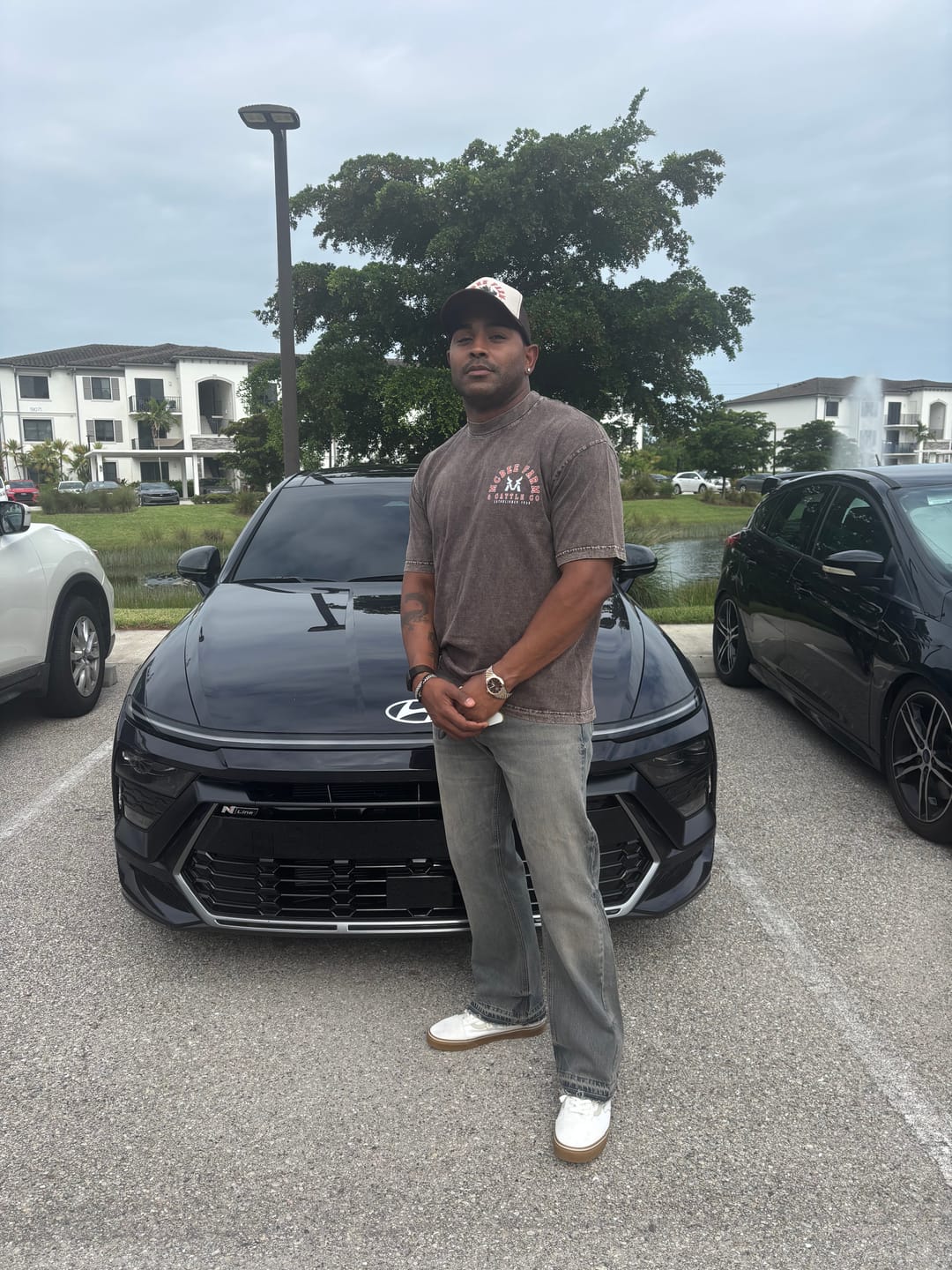 Customer photo review of Bison Stampede Camo T-Shirt