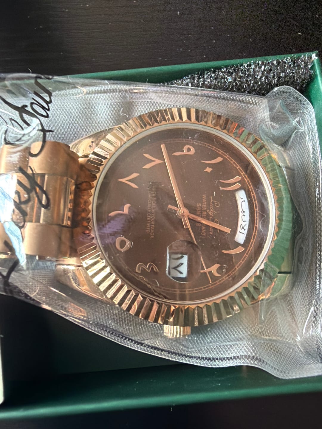 Customer photo review of Lucky Fours® Arabic Santos