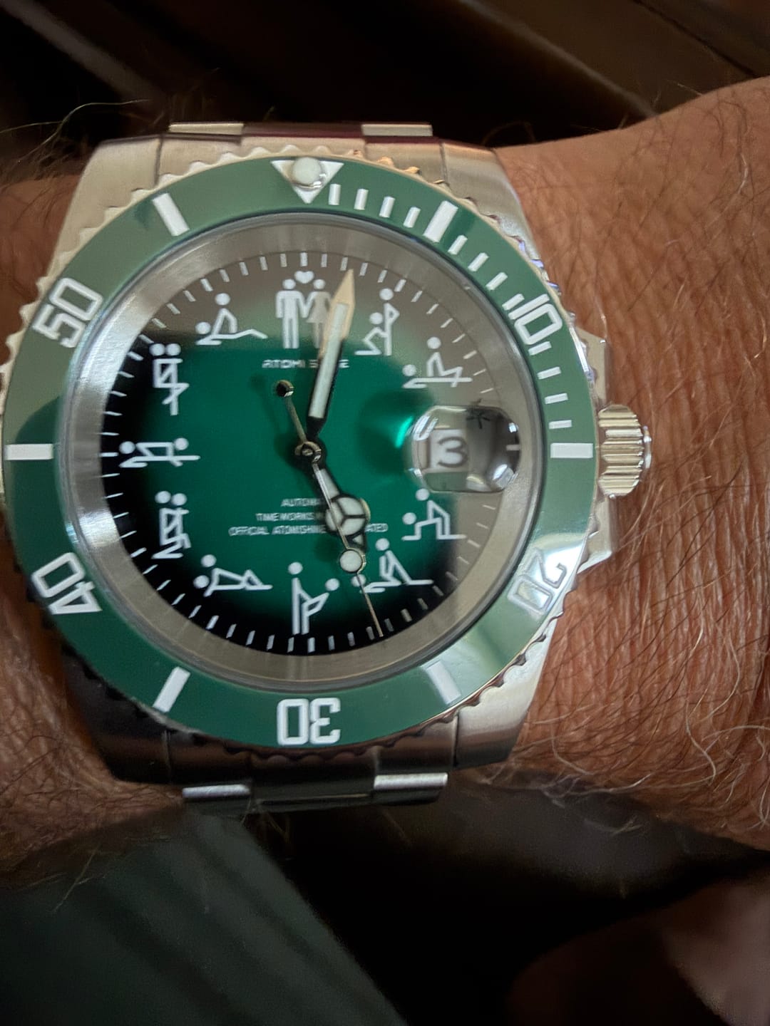 Customer photo review of HYDROCORE CLASSIC WATCH