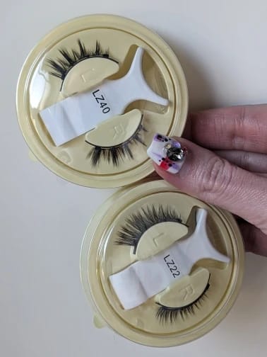 Customer photo review of Premium Magnet Wimpern