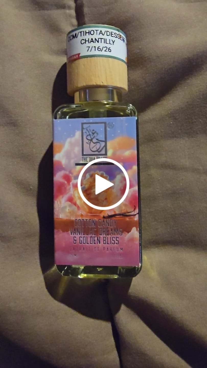 Customer video review of Cotton Candy Vanillac Dreams & Golden Bliss