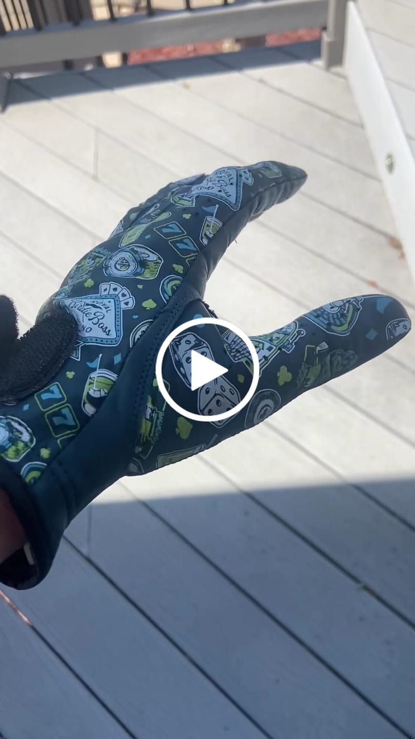 Customer video review of High Roller Glove Blue