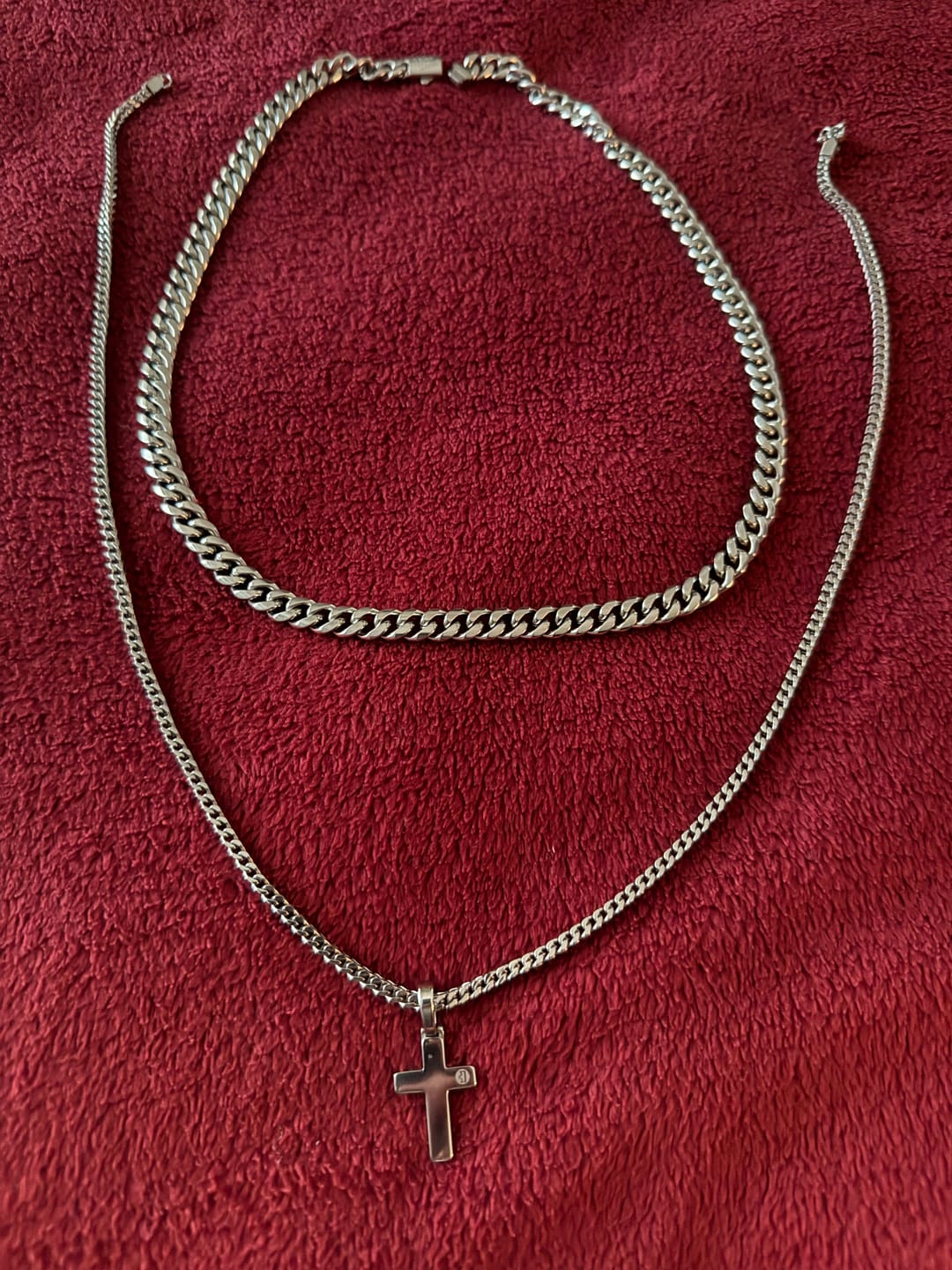 Customer photo review of Franco Chain (Silver)