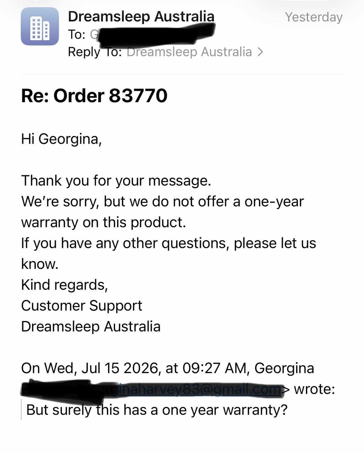 Customer photo review of SOUNDSLEEP™ BAND - 50% OFF TODAY