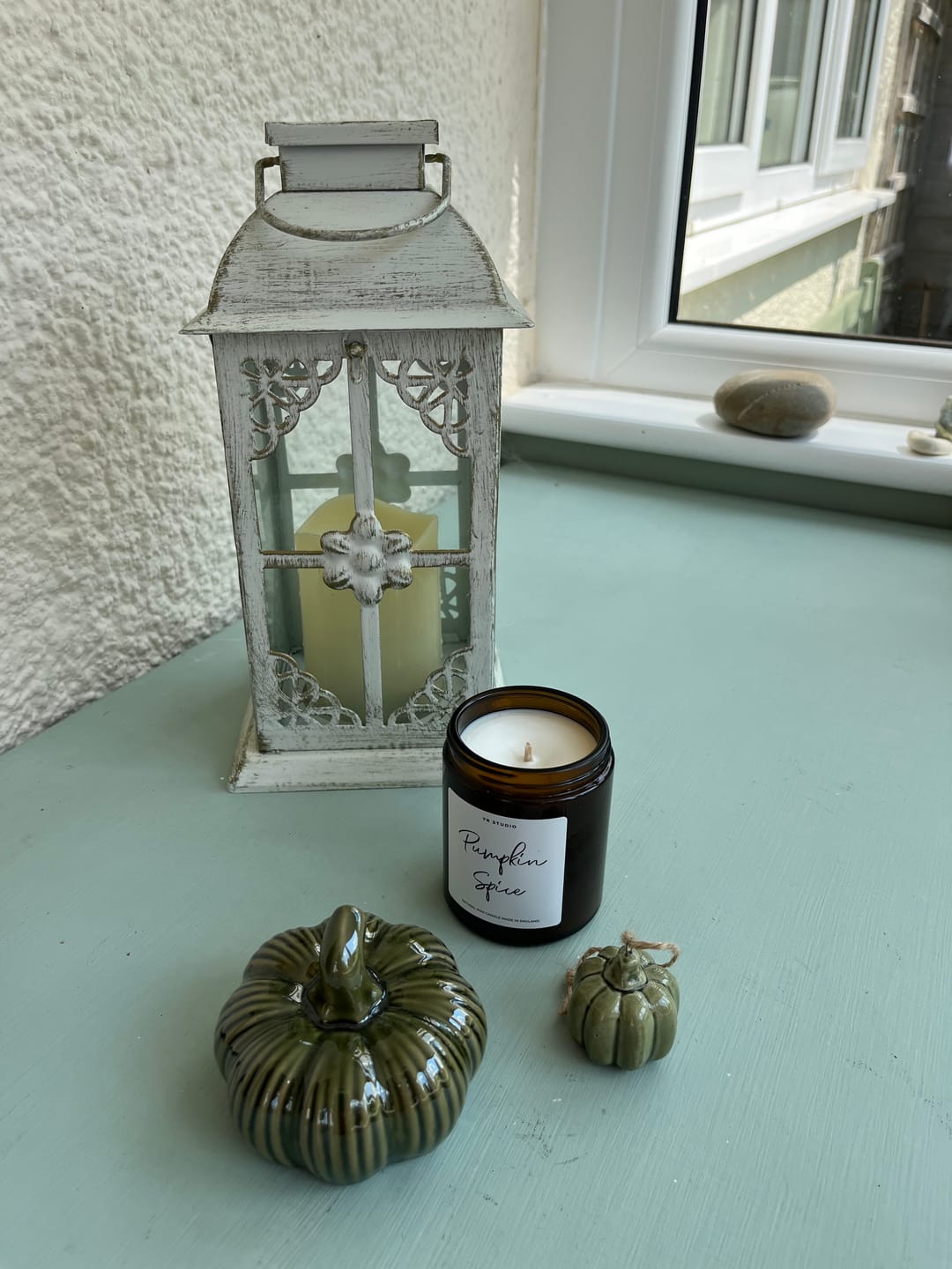 Customer photo review of Green Hanging Pumpkin