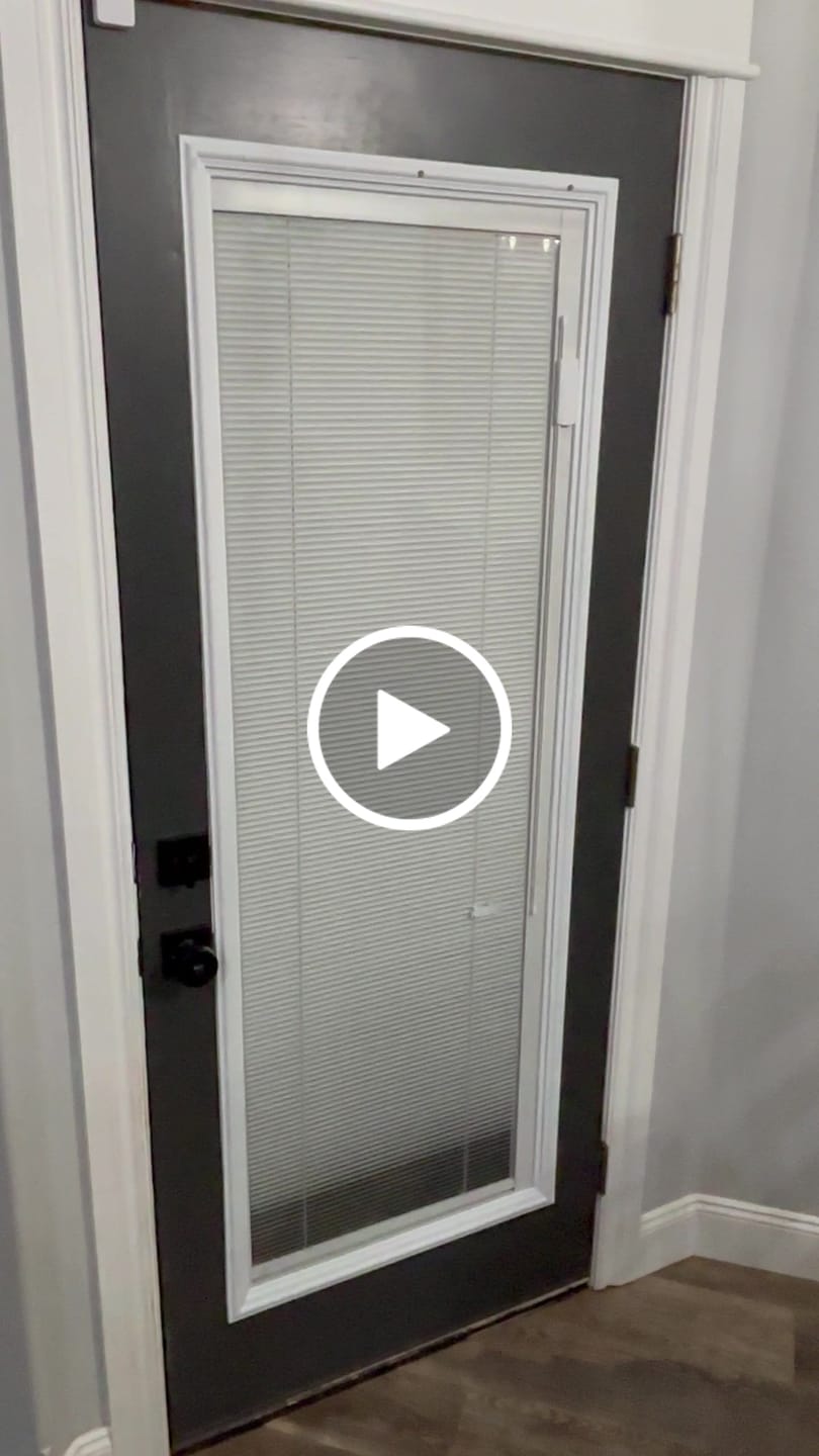 Customer video review of Raise & Lower Blinds Glass and Frame Kit (Full Lite)