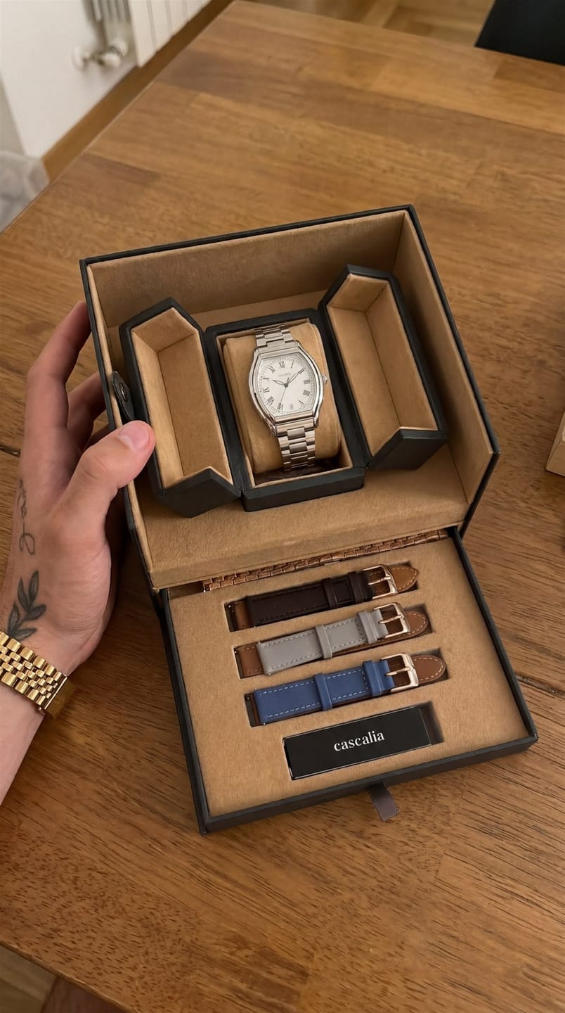 Customer photo review of Caratello Steel Quartz