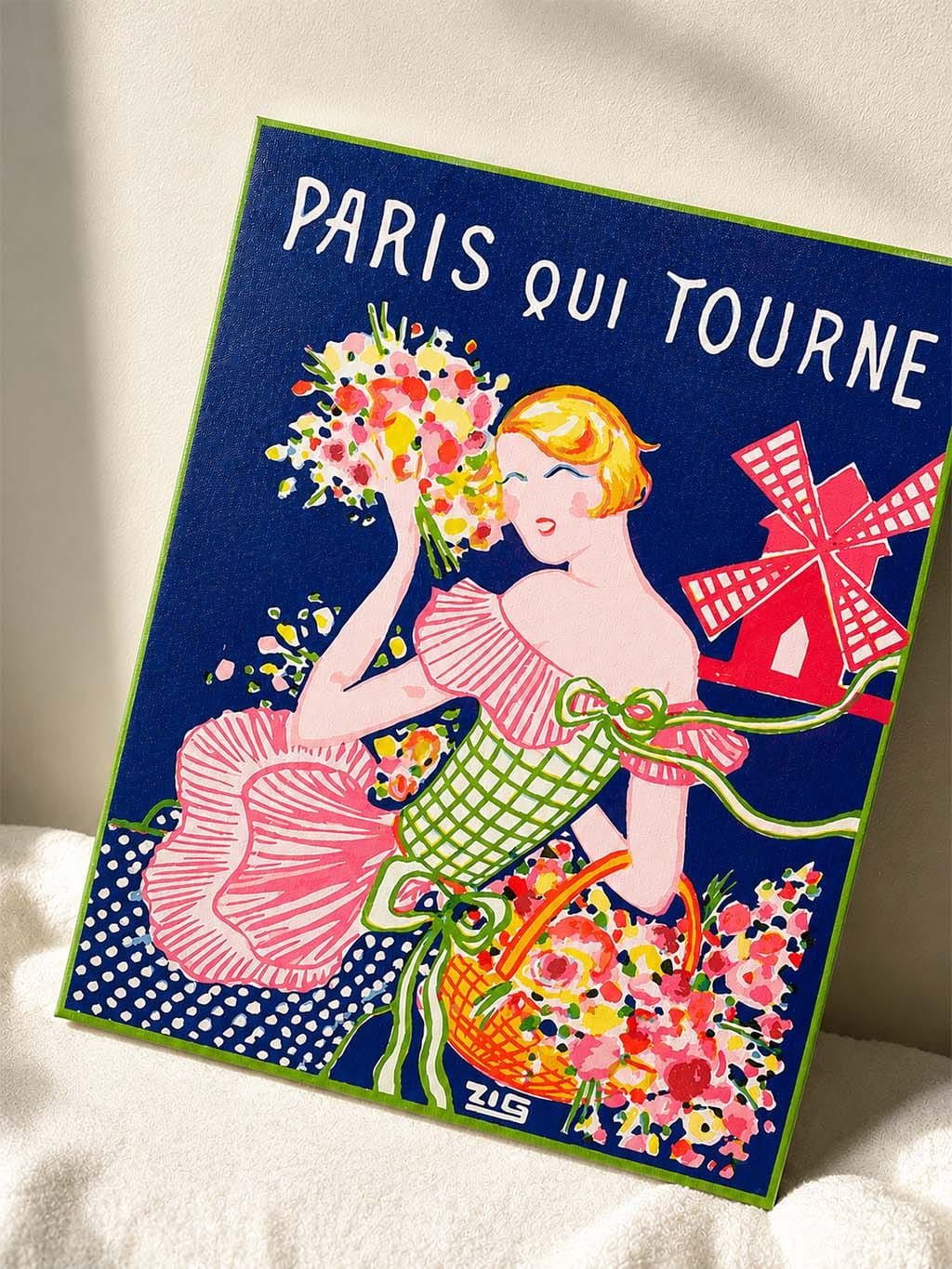 Customer photo review of Affiche Moulin Rouge - Paris Qui Tourne